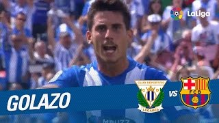 Golazo de Gabriel 15 CD Leganés vs FC Barcelona [upl. by Iila]