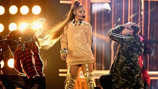 Janet Jackson  Nasty  Throb  If Live on Billboard Music Awards 4K [upl. by Sarene339]