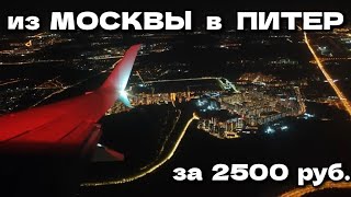 Купил билет за 2500 рублей ✈️ Москва  Питер 🛩️ регистрация на рейс АЭРОПОРТ внуково 🌃 победа [upl. by Egarton]