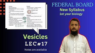 Vesicles  Vesicles structure and formation  class 11 [upl. by Imaon]