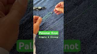 Palomar Knot The Simple Strong fishing knot [upl. by Drauode]