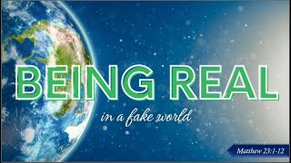 Being Real In A Fake World  Pastor Ashton Yeargin  Matthew 23112  12824  Sunday 6pm [upl. by Tallula]