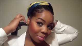 Stylish Head Scarf tutorial [upl. by Elana349]