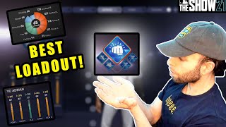 The BEST Build for your BALLPLAYER in MLB the Show 21 Diamond Dynasty OVERPOWERED LOADOUT [upl. by Call]