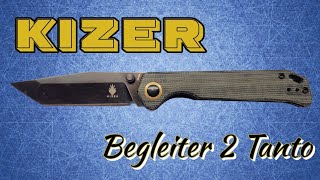 This Kizer Begleiter Tanto Is A Winner knives edc kizerknives [upl. by Anaitsirk]