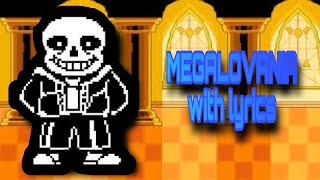 MEGALOVANIA with lyrics 200 subscribers special [upl. by Bert182]