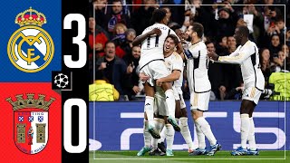 Real Madrid 30 Braga  HIGHLIGHTS  Champions League [upl. by Enelkcaj152]