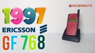 ERICSSON GF 768 OLD PHONE  HP JADUL INDONESIA [upl. by Whit]