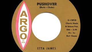 1963 HITS ARCHIVE Pushover  Etta James [upl. by Einned]