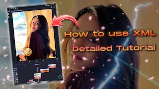 How to use XML in Alight motion ❤️‍🔥❤️  Alight motion tutorial  XML tutorial by jatinefx 🗿❤️ [upl. by Attenahs90]