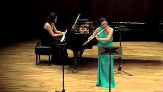 H Busser  Prelude amp Scherzo Fl Sunyoung Bang [upl. by Sirromaj]