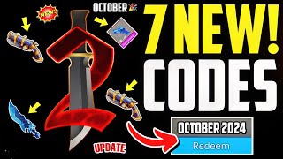 ⚠️OCTOBER⚡CODES⚠️MURDER MYSTERY 2 ROBLOX CODES 2024 MM2 CODES 2024  CODE MM2 [upl. by Ziom]