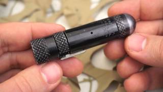 MAC SSSW Single Shot Survival Weapon Stinger Pen Gun Overview  Texas Gun Blog [upl. by Marlin]