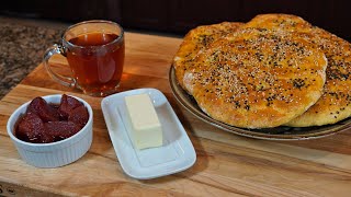 Homemade Einkorn Flatbread  Einkorn Bread  IranianPersian Bread  Iranian Food  ENG SUB [upl. by Xam]