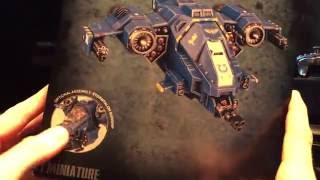 Warhammer 40k Unboxing  Stormtalon Stormhawk Interceptor [upl. by Wilie783]