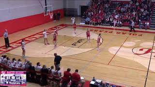 Hortonville High School vs Chippewa Falls High School Womens Varsity Basketball [upl. by Ronn]