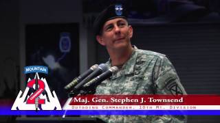 10th Mountain Division Change of Command [upl. by Tobye]