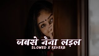 Jabse Naina Ladal  Lofi slowed amp reverb  lofi song  pawan singh love song [upl. by Dagall247]