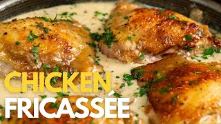 The BEST Chicken Fricassée Recipe ❗️ Cheap Fast Delicious French Chicken Stew [upl. by Fredkin]