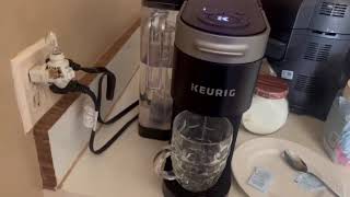 How to turn off the descale light on a new keurig coffee brewer keurig [upl. by Hgielrebma]