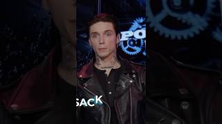 Andy Biersack fatshames the metal fans 😂 andybiersack andyblack blackveilbrides bvb [upl. by Nosliw]