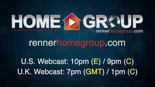 Renner Home Group  Live Webcast Every Week [upl. by Anawik]