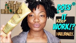 Natural Hair Pantene Gold Series Review Wash Day  Style [upl. by Eerahc585]