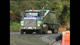 2004 Gravelling the Catlins Southern Transport Southroads [upl. by Cole]