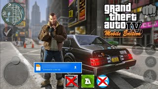 How to Download GTA 4 In Android  Android 11121314 Easy 100 Working [upl. by Thema]