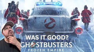 Was It Good Ghostbusters Frozen Empire Review [upl. by Bekelja376]