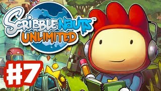 Scribblenauts Unlimited  Gameplay Walkthrough Part 7  Under Line PC Wii U 3DS [upl. by Suiravad]