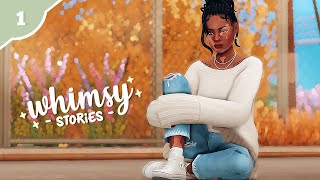 Starting over in a new town 🌱  Ep1  Whimsy Stories Challenge  The Sims 4 [upl. by Wallford]