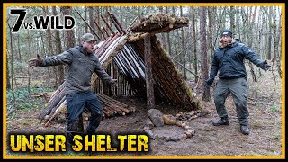 7 vs Wild Shelter  So geht es weiter  Bushcraft Survival Naturensöhne [upl. by Eelidnarb]