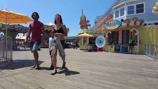 Boardwalk in Wildwood NJ July 11 2023 [upl. by Hgielak]