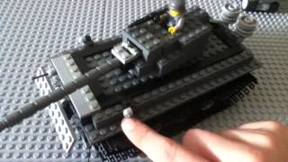 Lego Militär WW2 Panzerkampfwagen VI quotTigerquot Showcase [upl. by Marella]