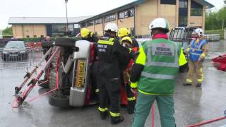 South Wales Bridgend Complex UKRO2016 South Wales Fire and Rescue [upl. by Tremann569]