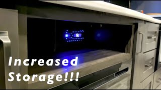 TV Shelf Upgrade for our Grand Design RV [upl. by Curley]