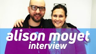 Alison Moyet on Dawn French Yazoo and new album Other 2017 Interview [upl. by Nylidam]