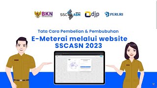 Pendaftaran CPNS 2023 dan PPPK 2023 Simak Cara Pembelian dan Pembubuhan EMaterai [upl. by Blight79]