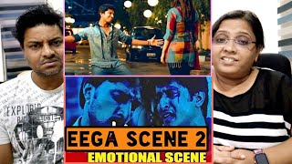 EEGA SHOCKING SCENE REACTION  Eega movie scene 2  Kiccha Sudeep Nani Samantha RAJAMOULI  eega [upl. by Uni]