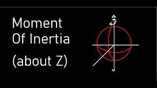 Moment of Inertia Calculus 3 [upl. by Mahon943]