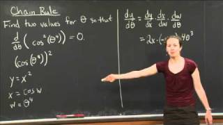 Chain Rule  MIT 1801SC Single Variable Calculus Fall 2010 [upl. by Oikim]