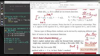 Método de Euler RungeKutta Orden 1 en Python [upl. by Narbig761]