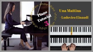 Una Mattina  Piano Tutorial deutsch Teil 3 von 3 [upl. by Onileba834]