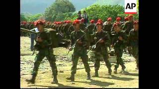 EAST TIMOR 400 INDONESIAN SOLDIERS LEAVE TROUBLED TERRITORY 2 [upl. by Sophey]