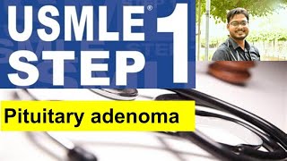 USMLE step 1  Pituitary adenoma Bitemporal hemianopia [upl. by Aven95]