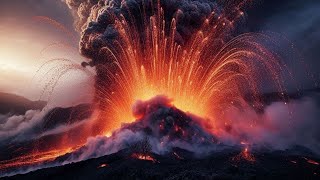 The most powerful eruption of Etna in Italy Catania is covered in a thick layer of ash [upl. by Scotti]