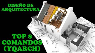 8 Poderosos Comandos YQARCH Para Arquitectura en AutoCAD [upl. by Arathorn]