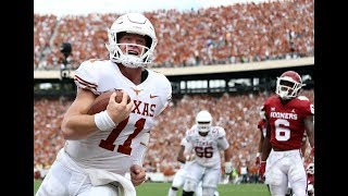 Sam Ehlinger Had The Game Of His Life In The Red River Shootout [upl. by Earas]