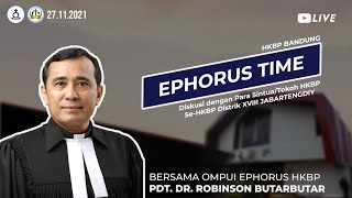 EPHORUS TIME  Diskusi dengan SintuaTokoh HKBP SeDistrik XVIII JABARTENGDIY [upl. by Obe]